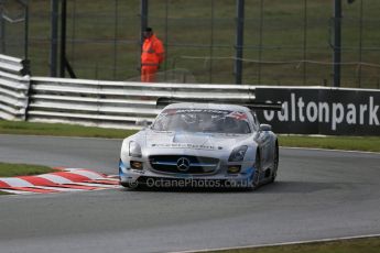 World © Octane Photographic Ltd. Avon Tyres British GT Championship Practice, Oulton Park, UK, Saturday 4th April 2015. Mercedes SLS AMG GT3 - Am/Am, Preci – Spark - David Jones and Godfrey Jones. Digital Ref :