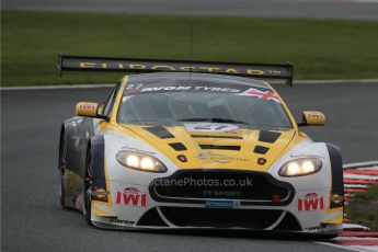 World © Octane Photographic Ltd. Avon Tyres British GT Championship Practice, Oulton Park, UK, Saturday 4th April 2015. Aston Martin Vantage GT3 - Pro/Am, TF Sport – Andrew Jarman and Jody Fannin. Digital Ref :