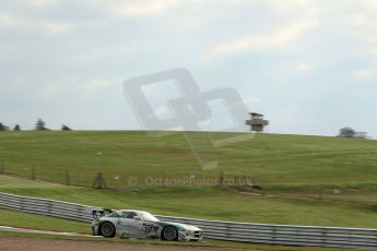 World © Octane Photographic Ltd. Avon Tyres British GT Championship Practice, Oulton Park, UK, Saturday 4th April 2015. Mercedes SLS AMG GT3 - Pro/Am, RAM Racing - Alistair MacKinnon and Lewis Plato. Digital Ref :