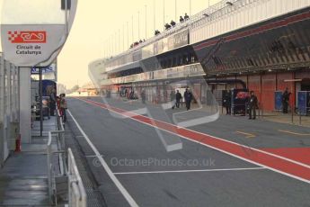 World © Octane Photographic 2011. Formula 1 testing Monday 21st February 2011 Circuit de Catalunya.  Digital ref : 0012LW7D5303