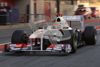 World © Octane Photographic 2011. Formula 1 testing Monday 21st February 2011 Circuit de Catalunya.  Digital ref : 0012LW7D5362