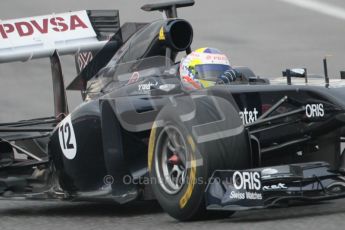 © Octane Photographic 2011. Formula 1 testing Sunday 20th February 2011 Circuit de Catalunya. Williams FW33 - Pastor Maldondado. Digital ref : 0010CB1D1342
