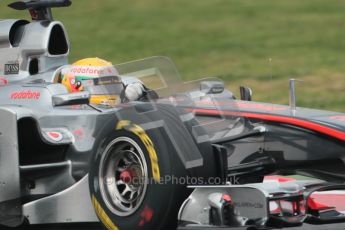 © Octane Photographic 2011. Formula 1 testing Sunday 20th February 2011 Circuit de Catalunya. McLaren MP4/26 - Lewis Hamilton. Digital ref : 0010CB1D1390