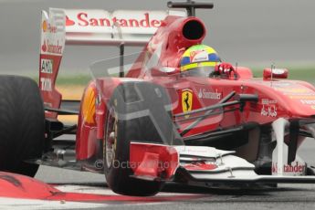 © Octane Photographic 2011. Formula 1 testing Sunday 20th February 2011 Circuit de Catalunya. Ferrari 150° Italia - Felipe Massa. Digital ref : 0010CB1D2103