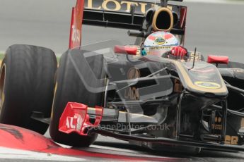 © Octane Photographic 2011. Formula 1 testing Sunday 20th February 2011 Circuit de Catalunya. Renault R31 - Vitaly Petrov. Digital ref : 0010CB1D2167
