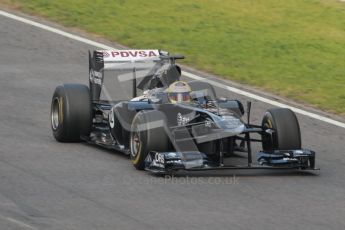 © Octane Photographic 2011. Formula 1 testing Sunday 20th February 2011 Circuit de Catalunya. Williams FW33 - Pastor Maldondado. Digital ref : 0010CB1D2455