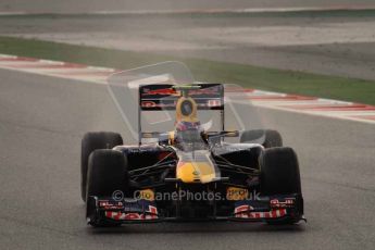 © Octane Photographic 2011. Formula 1 testing Sunday 20th February 2011 Circuit de Catalunya. Red Bull RB7 - Mark Webber. Digital ref : 0010LW7D2452