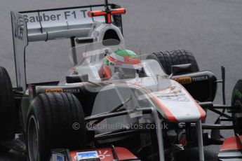 © Octane Photographic 2011. Formula 1 testing Sunday 20th February 2011 Circuit de Catalunya. Sauber C30 - Sergio Perez. Digital ref : 0010LW7D2554