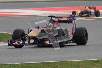 © Octane Photographic 2011. Formula 1 testing Sunday 20th February 2011 Circuit de Catalunya. Toro Rosso STR6 - Daniel Ricciardo. Digital ref : 0010LW7D3657