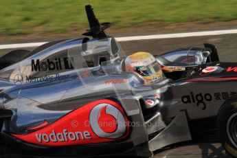© Octane Photographic 2011. Formula 1 testing Sunday 20th February 2011 Circuit de Catalunya. McLaren MP4/26 - Lewis Hamilton. Digital ref : 0010LW7D4830