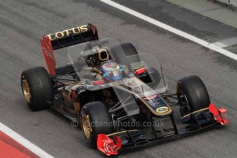 © Octane Photographic 2011. Formula 1 testing Sunday 20th February 2011 Circuit de Catalunya. Renault R31 - Vitaly Petrov. Digital ref : 0010LW7D5077