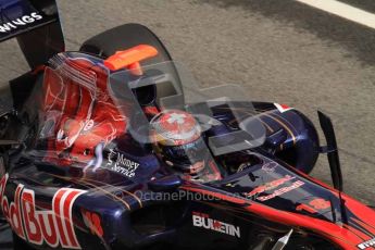 © Octane Photographic 2011. Formula 1 testing Sunday 20th February 2011 Circuit de Catalunya. Toro Rosso STR6 - Sebastien Buemi. Digital ref : 0010LW7D5147