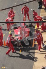 World © Octane Photographic 2010. © Octane Photographic 2011. Formula 1 testing Friday 18th February 2011 Circuit de Catalunya. Ferrari 150° Italia - Fernando Alonso . Digital ref : 0024CB1D0095