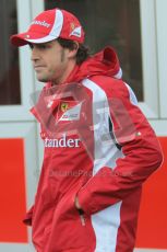 World © Octane Photographic 2010. © Octane Photographic 2011. Formula 1 testing Friday 18th February 2011 Circuit de Catalunya. Ferrari - Fernando Alonso. Digital ref : 0024CB1D9674