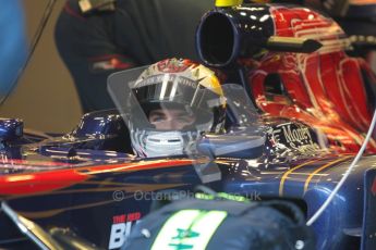 World © Octane Photographic 2010. © Octane Photographic 2011. Formula 1 testing Friday 18th February 2011 Circuit de Catalunya. Toro Rosso STR 6 - Jamie Alguersuari. Digital ref : 0024CB1D9821