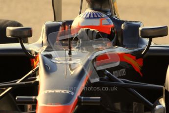 World © Octane Photographic 2010. © Octane Photographic 2011. Formula 1 testing Friday 18th February 2011 Circuit de Catalunya. Hispania F110 - Narain Karthikeyan. Digital ref : 0024CB7D0086