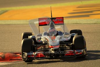 World © Octane Photographic 2010. © Octane Photographic 2011. Formula 1 testing Friday 18th February 2011 Circuit de Catalunya. McLaren MP4/26 - Jenson Button. Digital ref : 0024CB7D0162