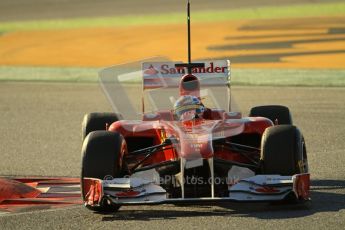 World © Octane Photographic 2010. © Octane Photographic 2011. Formula 1 testing Friday 18th February 2011 Circuit de Catalunya. Ferrari 150° Italia - Fernando Alonso. Digital ref : 0024CB7D0192