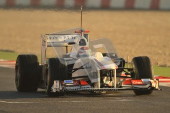 World © Octane Photographic 2010. © Octane Photographic 2011. Formula 1 testing Friday 18th February 2011 Circuit de Catalunya. Sauber C30 - Kamui Kobayashi. Digital ref : 0024CB7D9625