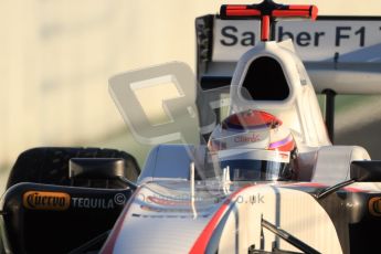 World © Octane Photographic 2010. © Octane Photographic 2011. Formula 1 testing Friday 18th February 2011 Circuit de Catalunya. Sauber C30 - Kamui Kobayashi. Digital ref : 0024CB7D9635