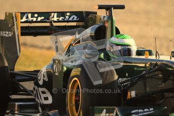 World © Octane Photographic 2010. © Octane Photographic 2011. Formula 1 testing Friday 18th February 2011 Circuit de Catalunya. Lotus T128 - Heikki Kovalainen. Digital ref : 0024CB7D9672