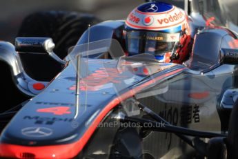 World © Octane Photographic 2010. © Octane Photographic 2011. Formula 1 testing Friday 18th February 2011 Circuit de Catalunya. McLaren MP4/26 - Jenson Button. Digital ref : 0024CB7D9705