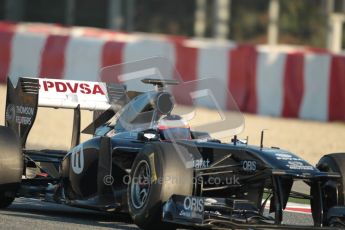 World © Octane Photographic 2010. © Octane Photographic 2011. Formula 1 testing Saturday 19th February 2011 Circuit de Catalunya.  Williams FW33 - Rubens Barrichello. Digital ref : 0025CB1D0018