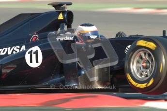 World © Octane Photographic 2010. © Octane Photographic 2011. Formula 1 testing Saturday 19th February 2011 Circuit de Catalunya. Williams FW33 - Rubens Barrichello. Digital ref : 0025CB1D0152