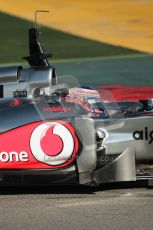 World © Octane Photographic 2010. © Octane Photographic 2011. Formula 1 testing Saturday 19th February 2011 Circuit de Catalunya. McLaren MP4/26 - Jenson Button. Digital ref : 0025CB1D0366