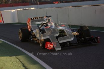 World © Octane Photographic 2010. © Octane Photographic 2011. Formula 1 testing Saturday 19th February 2011 Circuit de Catalunya. Renault R31 - Vitaly Petrov. Digital ref : 0025CB5D0013