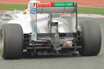 World © Octane Photographic 2011. Formula 1 testing Wednesday 9th March 2011 Circuit de Catalunya. Sauber C30 - Kamui Kobayashi. Diffuser. Digital ref : 0020CB1D1791