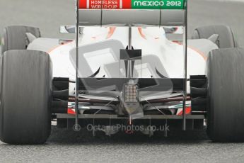 World © Octane Photographic 2011. Formula 1 testing Wednesday 9th March 2011 Circuit de Catalunya. Sauber C30 - Kamui Kobayashi. Diffuser. Digital ref : 0020CB1D1807