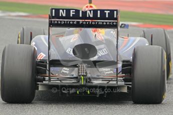 © Octane Photographic 2011. Formula 1 testing Wednesday 9th March 2011 Circuit de Catalunya. Red Bull RB7 - Sebastian Vettel. Diffuser. Digital ref : 0020CB1D1844