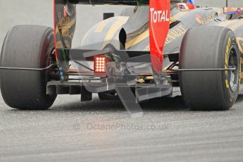 World © Octane Photographic 2011. Formula 1 testing Wednesday 9th March 2011 Circuit de Catalunya. Diffuser. Digital ref : 0020CB1D1866