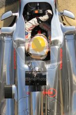 World © Octane Photographic 2011. Formula 1 testing Wednesday 9th March 2011 Circuit de Catalunya. McLaren MP4/26 - Lewis Hamilton. Digital ref : 0020CB1D2685