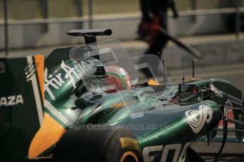 World © Octane Photographic 2011. Formula 1 testing Wednesday 9th March 2011 Circuit de Catalunya. Lotus T124 - Jarno Trulli. Digital ref : 0020CB1D2794