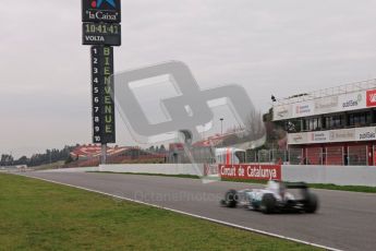 World © Octane Photographic 2011. Formula 1 testing Wednesday 9th March 2011 Circuit de Catalunya. Digital ref : 0020CB5D5666