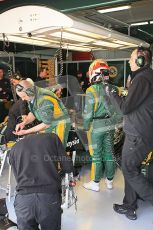 World © Octane Photographic 2011. Formula 1 testing Wednesday 9th March 2011 Circuit de Catalunya. Lotus T124 - Jarno Trulli. Digital ref : 0020CB5D5687
