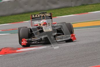 World © Octane Photographic 2011. Formula 1 testing Wednesday 9th March 2011 Circuit de Catalunya. Renault R31 - Vitaly Petrov. Digital ref : 0020LW7D0031