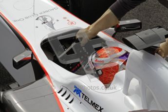World © Octane Photographic 2011. Formula 1 testing Wednesday 9th March 2011 Circuit de Catalunya. Sauber C30 - Kamui Kobayashi. Digital ref : 0020LW7D0446