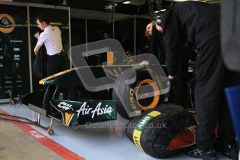 World © Octane Photographic 2011. Formula 1 testing Wednesday 9th March 2011 Circuit de Catalunya. Lotus T124 - Jarno Trulli. Digital ref : 0020LW7D0833