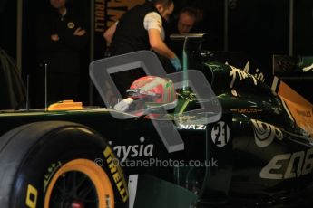 World © Octane Photographic 2011. Formula 1 testing Wednesday 9th March 2011 Circuit de Catalunya. Lotus T124 - Jarno Trulli. Digital ref : 0020LW7D0846