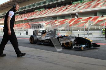 World © Octane Photographic 2011. Formula 1 testing Wednesday 9th March 2011 Circuit de Catalunya. Lotus T124 - Jarno Trulli. Digital ref : 0020LW7D0891