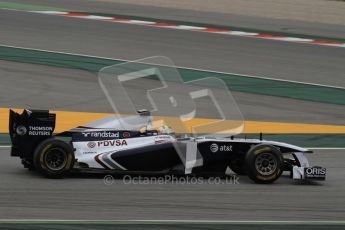 World © Octane Photographic 2011. Formula 1 testing Wednesday 9th March 2011 Circuit de Catalunya. Williams FW33 - Pastor Maldonado. Digital ref : 0020LW7D8551