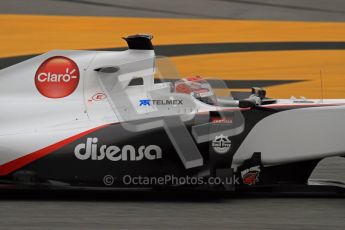 World © Octane Photographic 2011. Formula 1 testing Wednesday 9th March 2011 Circuit de Catalunya. Sauber C30 - Kamui Kobayashi. Digital ref : 0020LW7D8599