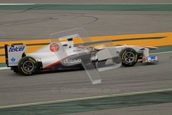 World © Octane Photographic 2011. Formula 1 testing Wednesday 9th March 2011 Circuit de Catalunya. Sauber C30 - Kamui Kobayashi. Digital ref : 0020LW7D8728