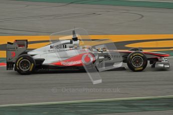 World © Octane Photographic 2011. Formula 1 testing Wednesday 9th March 2011 Circuit de Catalunya. McLaren MP4/26 - Lewis Hamilton. Digital ref : 0020LW7D8859