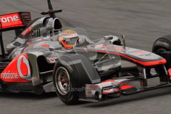 World © Octane Photographic 2011. Formula 1 testing Wednesday 9th March 2011 Circuit de Catalunya. McLaren MP4/26 - Lewis Hamilton. Digital ref : 0020LW7D8908