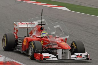 World © Octane Photographic 2011. Formula 1 testing Wednesday 9th March 2011 Circuit de Catalunya. Ferrari 150° Italia - Felipe Massa. Digital ref : 0020LW7D8966