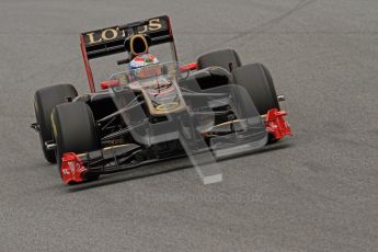 World © Octane Photographic 2011. Formula 1 testing Wednesday 9th March 2011 Circuit de Catalunya. Renault R31 - Vitaly Petrov. Digital ref : 0020LW7D9008